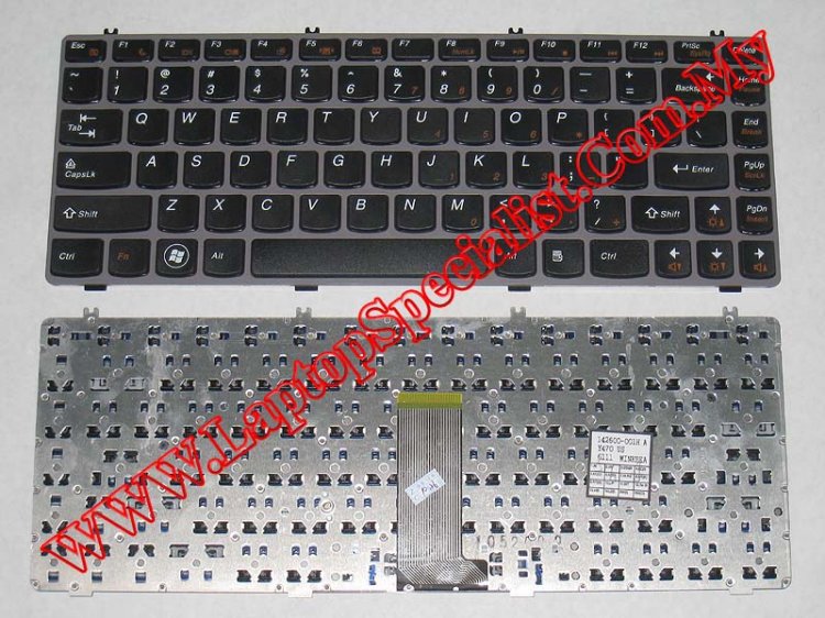 Lenovo IdeaPad Y470 New US Keyboard - Click Image to Close