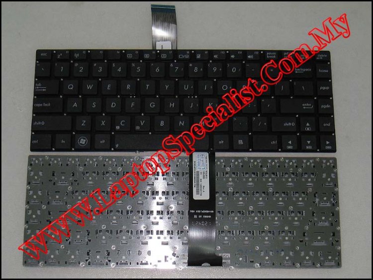 Asus N46 New US Keyboard 0LNB0-4120US00 - Click Image to Close