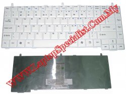 MSI MegoBook VR330X White New US Keyboard