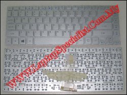 Acer Aspire 4755 New US Silver Keyboard (Win 8)