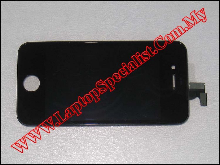 Apple Iphone 4s LCD & Digitizer Screen (Black) - Click Image to Close