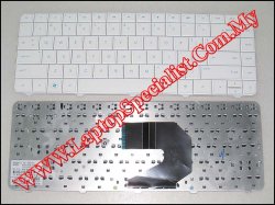 HP G4/CQ43 New US White Keyboard 653390-001