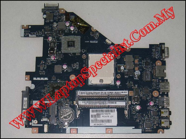 Acer Aspire 5552G AMD Integrated Mainboard MBR4602001 - Click Image to Close