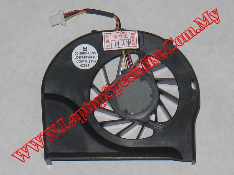 Sony Vaio VGN-BX Series CPU Cooling Fan UDQFRPR56FQU - Click Image to Close