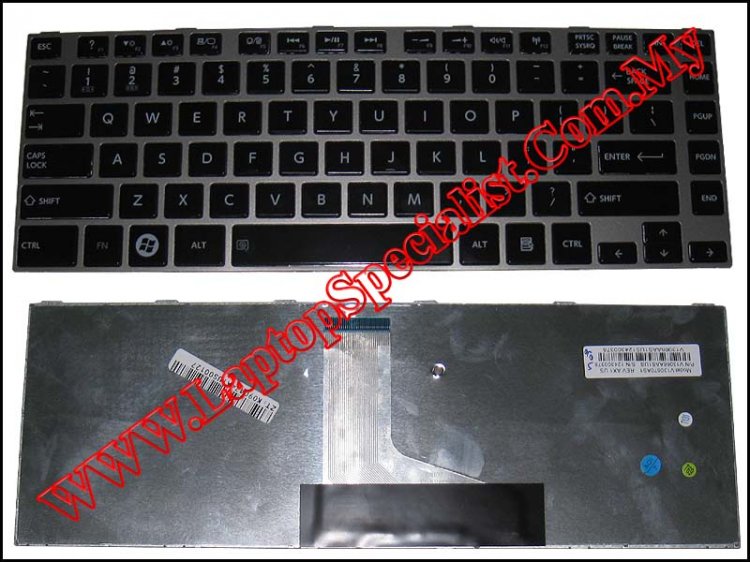 Toshiba Satellite L800 New US Keyboard V130670AS1 - Click Image to Close