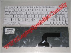 Asus N61 New US White Keyboard