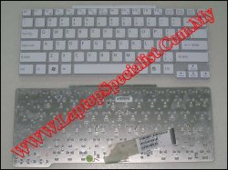 Sony Vaio VGN-SR New White US Keyboard (W/O Frame)