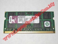 1GB 667MHz Kingston KVR667D2S5/1G DDRII RAM PC2-5300